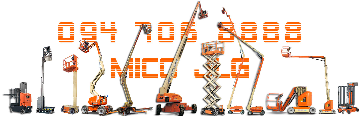 Xe nang nguoi lam viec tren cao JLG