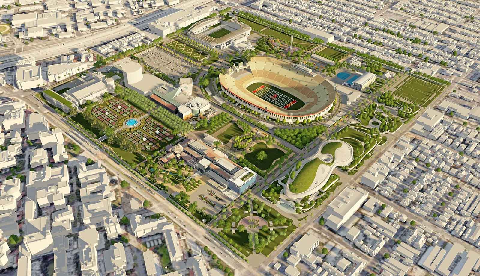 bản thiết kế ở Los Angles đã được chấp nhận vào năm 2017
