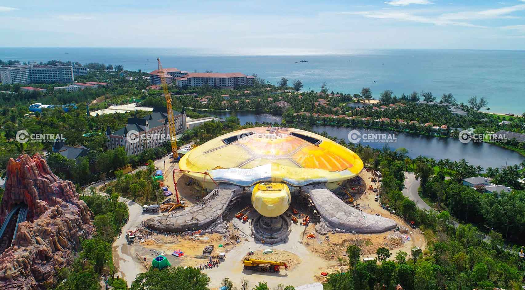 Dự Án với quy mô 16.000m2, là một trong những Thủy Cung siêu hoành tráng tại Việt Nam